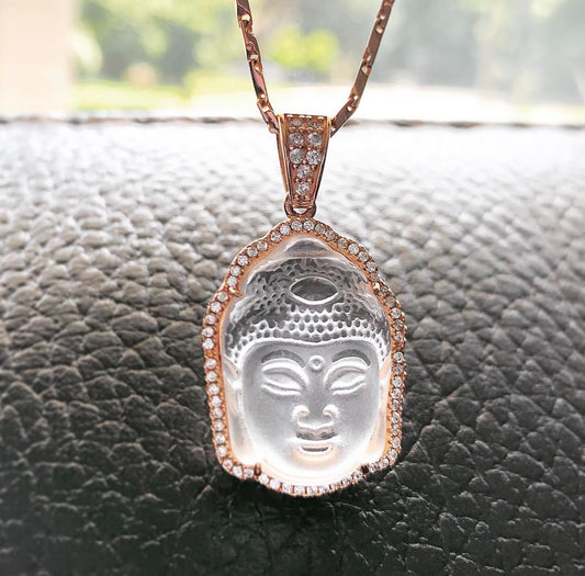 Carved Buddha Pendant